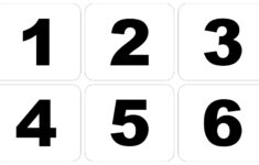 10 Best Large Printable Numbers 1 9 Printablee