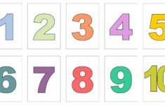 10 best printable number card 1 10 printablee 10 Best Printable Number Card 1 10 Printablee