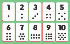 8 Best Digit Cards 1 10 Printable Printablee