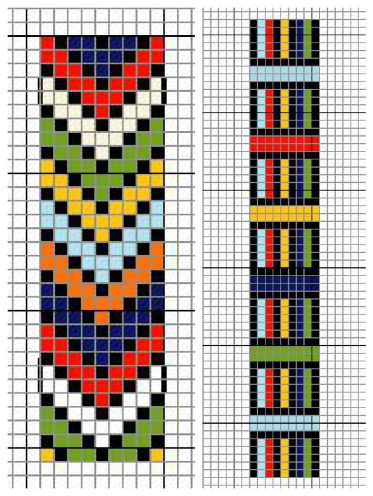 Printable Bead Loom Patterns And Instructions