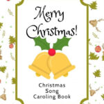 Christmas Caroling Books Printable Christmas Carol Book Christmas