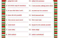 christmas scramble christmas song game printable christmas etsy 4 Christmas Scramble Christmas Song Game Printable Christmas Etsy