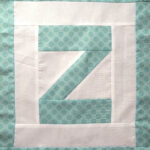 Easy As ABC QAL Letter Z Blossom Heart Quilts