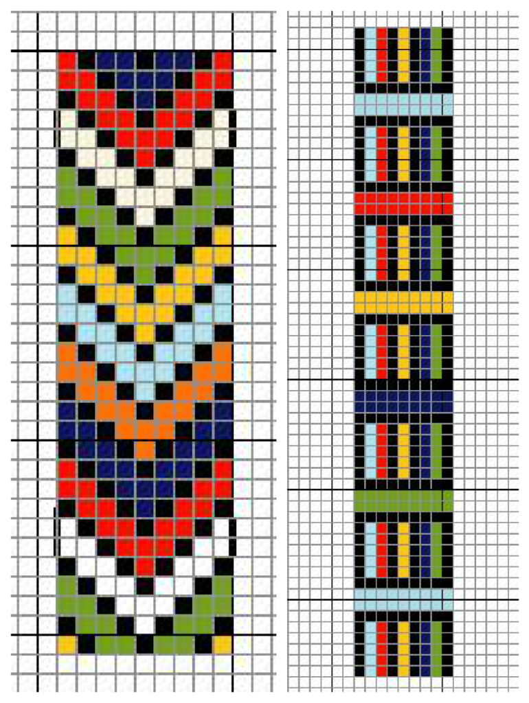 Easy Bead Loom Bracelet Patterns Bead Pattern Free 