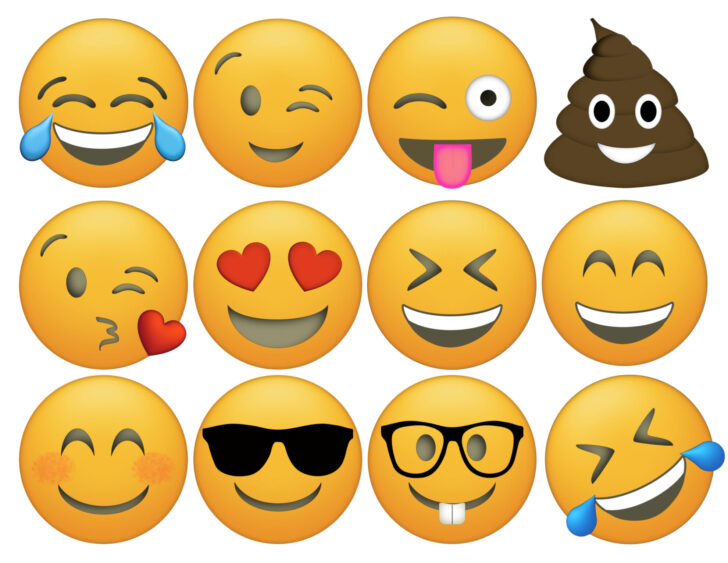 Free Printable Mini Emoji Faces