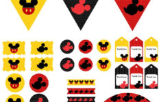 FREE Mickey Mouse Party Printables Magical Printable Mickey Mouse