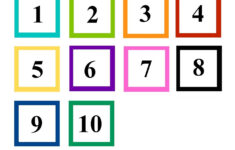 free numbers 1 10 to print learning printable Free Numbers 1 10 To Print Learning Printable