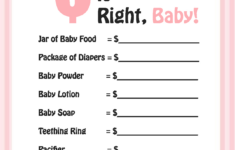 free printable baby shower games with answer key free printable 2 Free Printable Baby Shower Games With Answer Key Free Printable