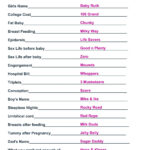 Free Printable Baby Shower Games With Answer Key Free Printable