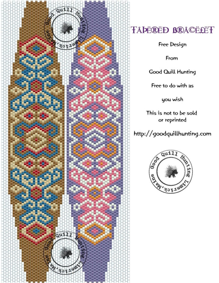 Free Printable Loom Seed Bead Patterns