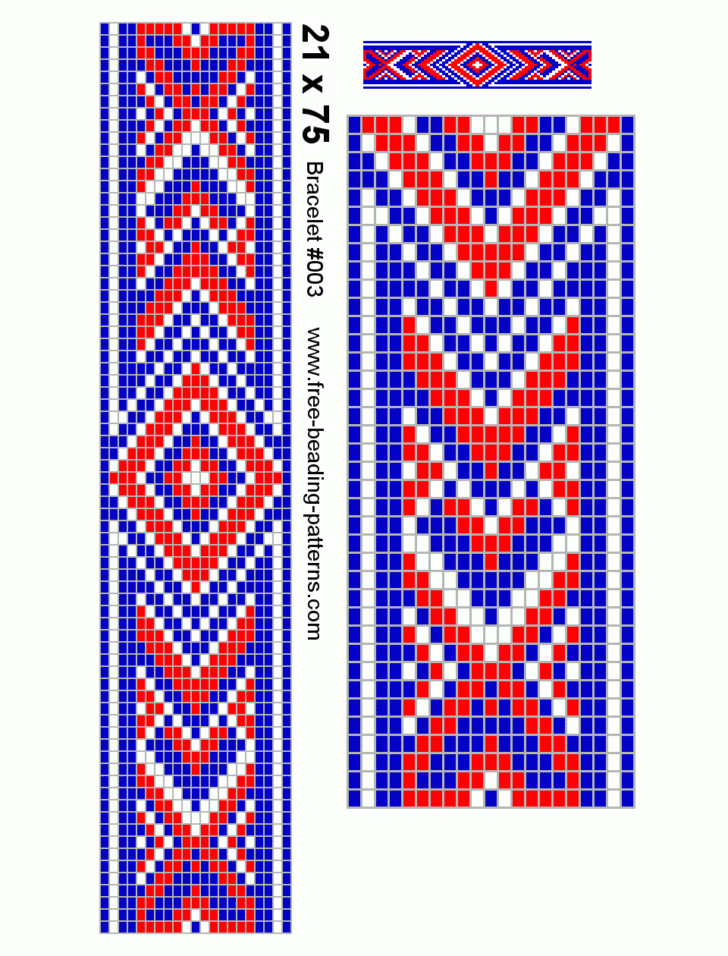 Printable Beading Loom Patterns