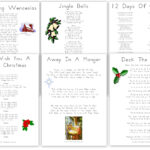 Free Printable Christmas Carols And Songs