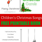 Free Printable Christmas Carols Booklet Free Printable A To Z