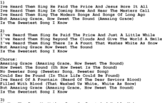 Free Printable Gospel Music Lyrics Free Printable