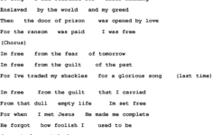 Free Printable Gospel Music Lyrics Free Printable