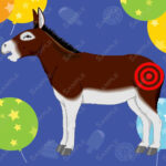 Fun Pin The Tail On The Donkey Printable 36 X 24 Inch JPG The Donkey