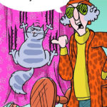 Maxine Celebrate Like A Cat Funny Birthday Card In 2021 Funny