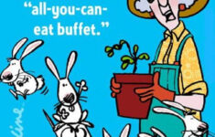 Maxine With Bunny Humor Gardening Jokes Maxine Funny