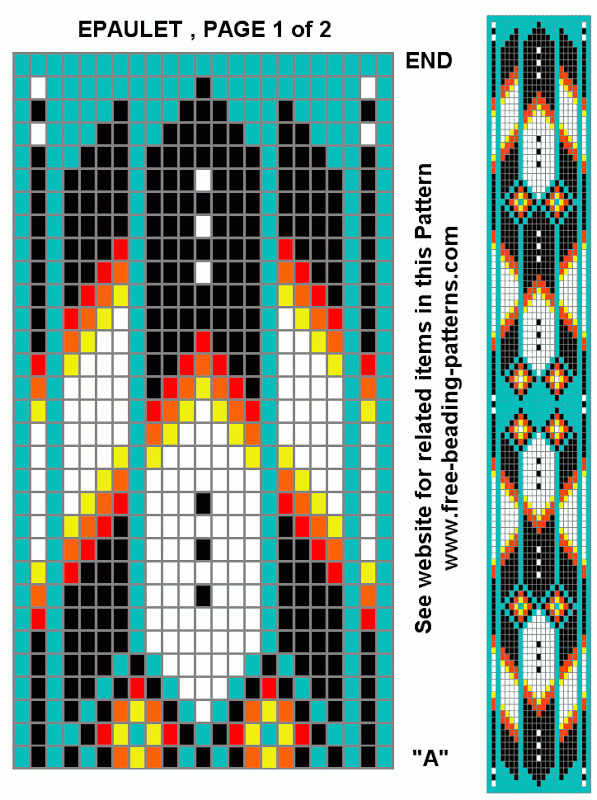 Native Indian Charts Native American Beadwork Patterns Native 