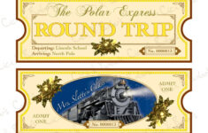 Printable Polar Express Tickets Boarding Passes That Are Genius