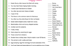 Printable This That Easter Match Easter Games Easter Games For