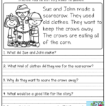 Short Stories With Comprehension Questions Reading Comprehension