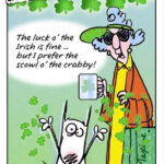 The Luck Of The Irish Is Fine Irish Funny St Patricks Day Quotes