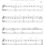 This Is An Easy Piano Solo Arrangement For Beginners Of The Melody Old