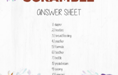 Wild Baby Free Printable Baby Shower Games Downloadable PDF s